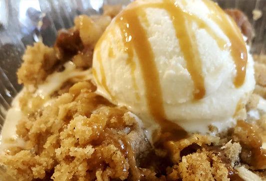 Apple Crisp with Secret Sauce