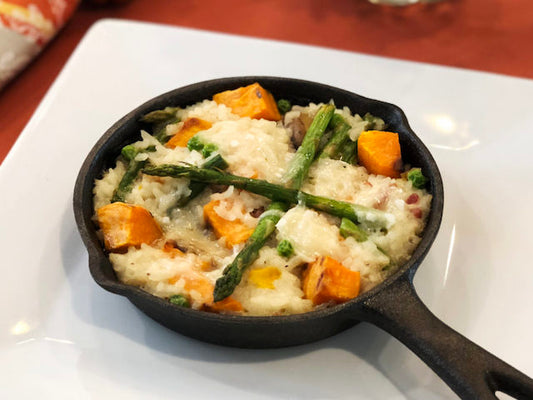 Baked Risotto with Veggies