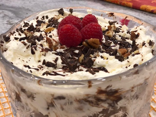 Brownie Trifle Creation