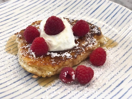 Pancakes with Oat Crumble